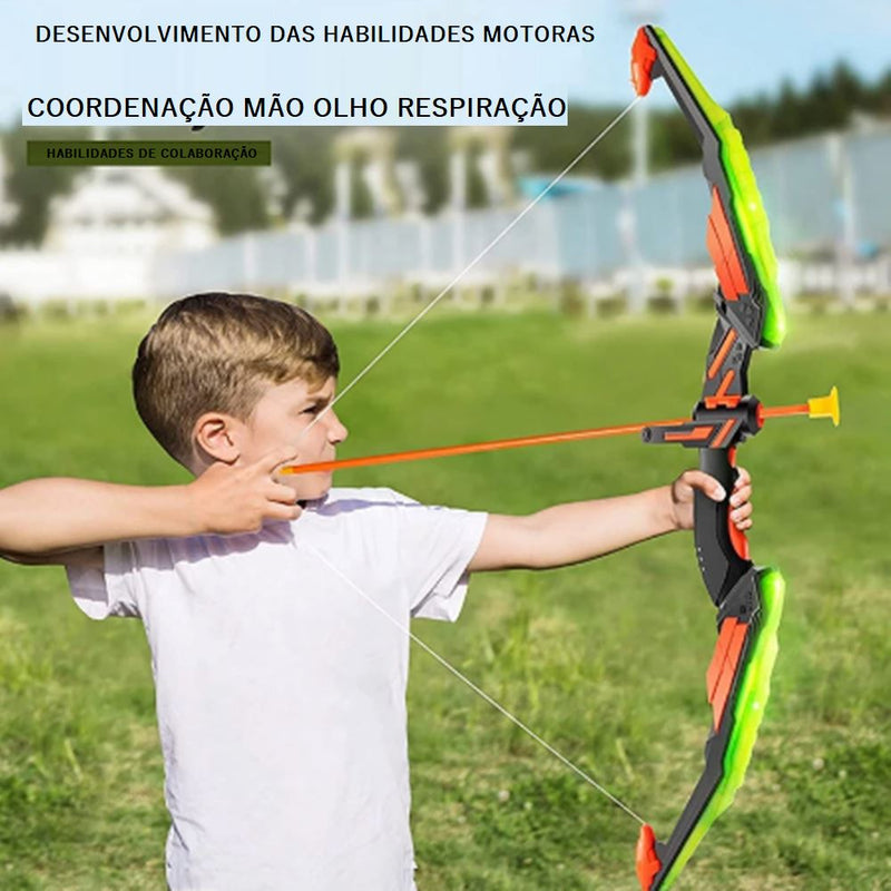 Arco e Flecha Infantil com LED